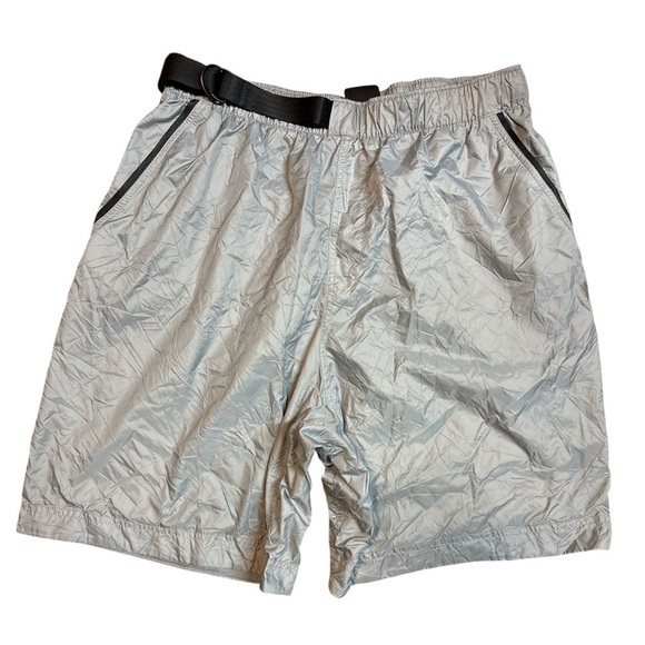 Nike Other - Nike Sportswear Tech Pack 9” Nylon Gray Crinkle Shorts CJ5188-073 XL